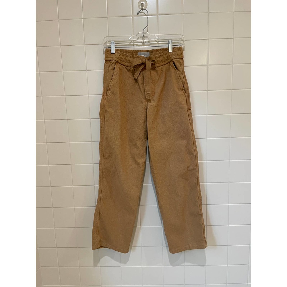 Everlane Organic Cotton Pull On Pant Cappuccino XS